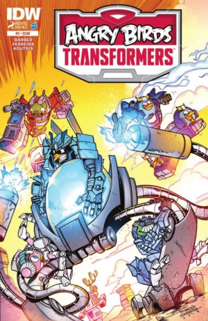 Transformers News: IDW Publishing Angry Birds Transformers #3 Full Preview