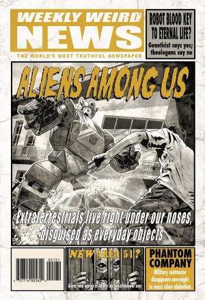 Transformers News: Sneak Peek - The X-Files Conspiracy: Transformers (and TMNT)
