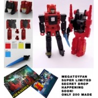 Transformers News: Head Robots - Courageous - MegaToyFan Exclusive in stock with in hand images