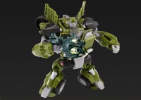 Transformers News: More Official Images: AM-10 Bulkhead and AM-11 Arcee
