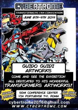 Transformers News: Italian Transformers Convention CybertRome Taking Place June 8 and 9 2019