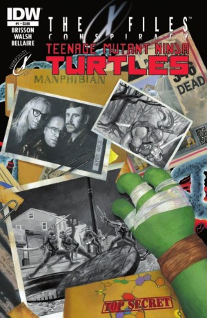 Transformers News: IDW The X-Files: Conspiracy - Teenage Mutant Ninja Turtles Preview