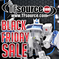 Transformers News: TFSource Black Friday Sale!