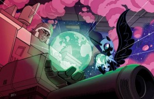 Transformers News: Nightmare Moon and Megatron Exclusive Lithograph Available at BotCon 2014