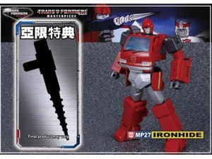 Transformers News: MP-27 Masterpiece Ironhide Reissue With New Drill Accessory