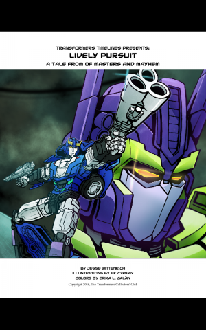 Transformers News: TFSS 5.0 'Foundation and Wreckage Part 2: Lively Pursuit' Prose Story Now Online