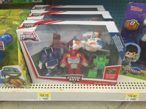 Transformers News: Transformers: Rescue Bots Griffin Rock Rescue Team Sighted at US Retail
