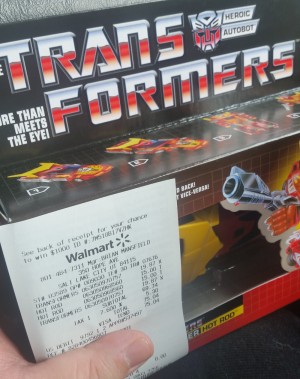 Transformers News: Transformers G1 Reissue Hot Rod Found Half Price at Walmart