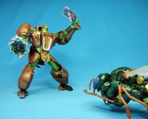 Transformers News: In-Hand Images: Takara Tomy Generations TG-30 Waspinator and TG-31 Rhinox