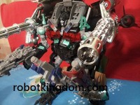 Transformers News: In hand photos of Nightwatch Jet-Wing Optimus Prime