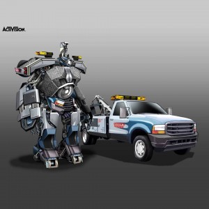 Transformers News: 2007 Transformers: the Game concept art shown off by Ken Christiansen