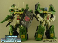 Transformers News: Headrobots: Alternate Universe Hothead (Recolored Hothead w/ Face)