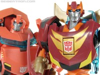Transformers News: New Galleries: Toys R Us Exclusive Transformers Animated Rodimus Minor and Ironhide