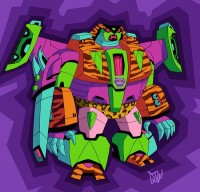 Transformers News: Animated G2 Straxus Character Model