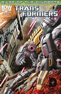 Transformers News: Transformers Prime: Rage of the Dinobots #2 Preview