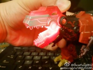 Transformers News: In-Hand Images: Takara Tomy Exclusive Fireblast Grimlock