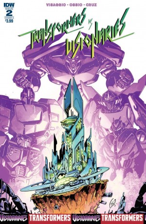 Transformers News: Review of IDW Transformers vs Visionaries #2
