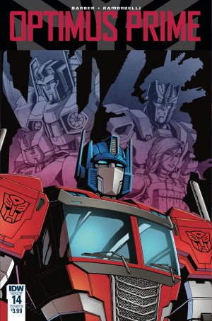Transformers News: IDW Optimus Prime #14 Cover B Shown