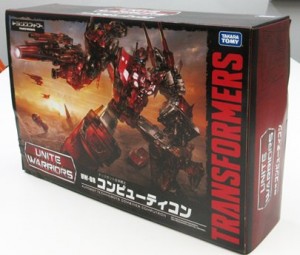 Transformers News: Box Art Revealed for Takara Transformers Unite Warriors UW-08 Computron