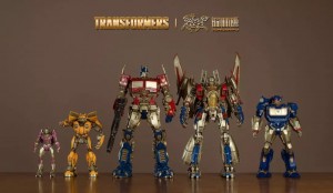Transformers News: New Transformers Licensed Copper Statues from Tongshifu Including Optimus Prime, Bumblebee, Arcee