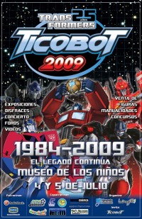 Transformers News: Trasnformers convention Ticobot 2009 - Costa Rica
