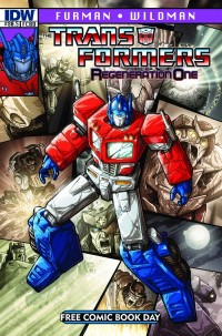 Transformers News: Reminder: Saturday is Free Comic Book Day - Transformers: Regeneration One 80.5