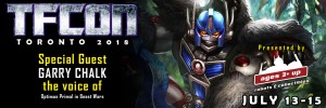 Transformers News: Transformers Voice Actor Garry Chalk to attend TFcon Toronto 2018