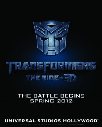 Transformers News: Universal Studios Hollywood Begins Transformers: The Ride Promotions