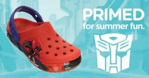 Transformers News: Officially Licensed Transformers Crocs