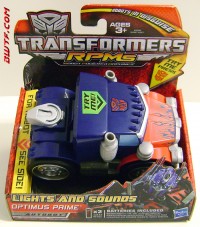 Transformers News: New Images of Revenge of the Fallen RPMs "Lights and Sounds" Bumblebee and Optimus Prime