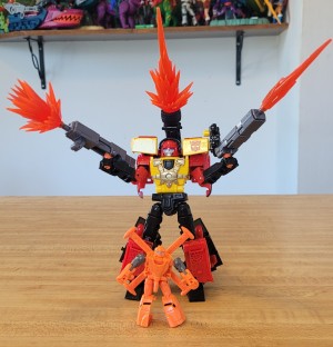 Transformers News: Transformers Legacy Armada Powerlinx Hot Shot and Jolt In-Hand Images