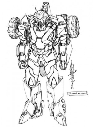 Transformers News: IDW Rom Vs. Transformers: Shining Armor Character Designs by Alex Milne