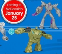 Transformers News: Transformers Prime McDonald's HappyMeal Toys Available on January 25th