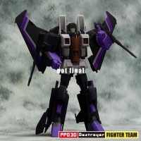 Transformers News: iGear PP03 Destroyer, PP03 Traitor, and PP03 Lightning