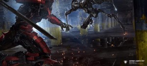 Transformers News: Transformers: The Last Knight Concept Art - Mohawk, Bulldog, Warpath, Megatron in Paris