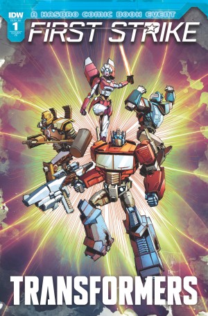 Transformers News: IDW Transformers: First Strike #1 Variant Cover by Humberto Ramos