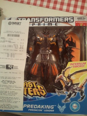 Transformers News: Transformers Prime Beast Hunters Simplified Voyagers Sighted at US Retail