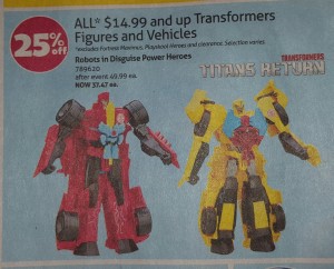 Transformers News: 25% Discount on Most Transformers at Toysrus Canada Including Fortress Maximus