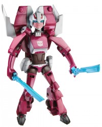 Transformers News: TRU Exclusive Animated Arcee and Cybertron Ratchet Sighted