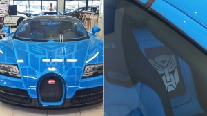 Transformers News: Transformers Edition Bugatti Veyron Vitesse