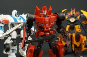 Transformers News: New Galleries: Adventures TAV18 Drift, TAV22 Sideswipe, and TAV23 Jazz
