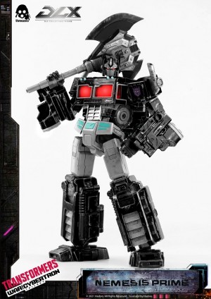 Transformers News: TFSource News - Threezero DLX Nemesis Prime, KFC Off-white Kingzilla, Kingorilla, Newage & More!