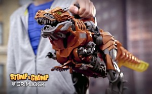 Transformers News: Transformers: Age of Extinction Stomp and Chomp Grimlock Commercial