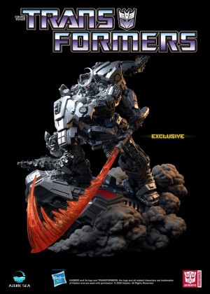 Transformers News: AzureSea Studio Debuts Transformers Bludgeon Statue