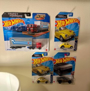 Transformers News: Hot Wheels Transformers Gold Bumblebee Found at US Retail