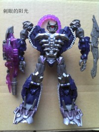 Transformers News: Transformers DOTM Voyager Shockwave Repaint  #2 /    Updated with Robot Mode Image