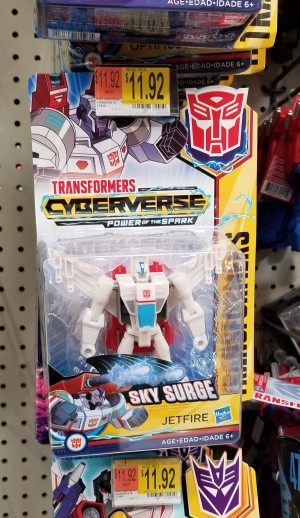 Transformers News: Cyberverse Warrior Class Jetfire Found at U.S. Retail