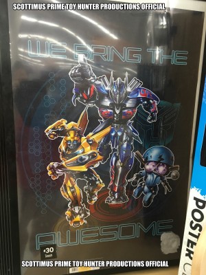 Transformers News: New Transformers: The Last Knight Poster Found At Retail