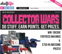 Transformers News: Win Encore Fortress Maximus & $750 in Prizes with ShelfLife.net’s Collector Wars (Season 2)