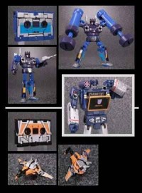 Transformers News: New Images: MP-10B Black Convoy, MP-15 Rumble / Ravage, MP-16 Frenzy / Buzzsaw, Encore #20A, Encore #23 Fortress Maximus